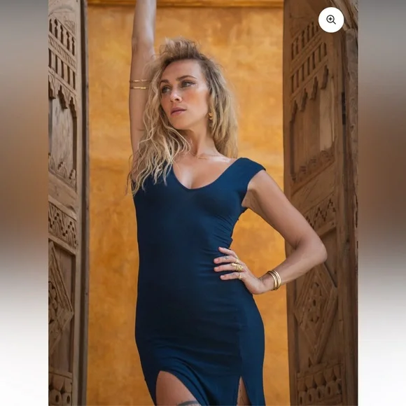 Royal Codes Athena Dress - Midnight Blue - XS - Picture 5 of 8